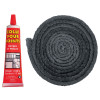 JOINT EN FIBRE DE VERRE POUR CHAUFFAGE DIAMETRE 6MM 2M50 NOIR