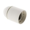 DOUILLE E27 PLASTIQUE LISSE BLANC