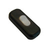 INTERRUPTEUR FIL BASCULE UNIPOLAIRE LUMINEUX 460W MAXI NOIR