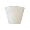 PAVILLON CONIQUE PLASTIQUE DIAMETRE 89MM BLANC