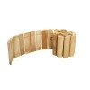 BORDURE PIN CL3 DEMI RONDIN EPAISEUR 16MM 20X180CM