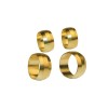 BAGUE BICONE D12 PAR 4 PIECES