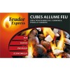 ALLUME FEU CUBE RESINE FLAM & CO BOITE DE 32