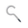 CROCHET A VISSER 5X40 ACIER EPOXY BLANC SAC 4