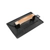 TALOCHE EN PLASTIQUE RECTANGULAIRE 35X27 CM MANCHE BOIS