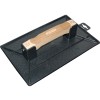 TALOCHE RECTANGULAIRE EN PLASTIQUE MANCHE BOIS 42X26 CM NESPOLI