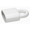 FICHE FEMELLE 2P 6A ANNEAU BLANC