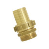 RACCORD 3 PIECES DROIT LAITON 26X34MM TUYAU DIAMETRE 25MM