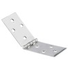 CHARNIERE LARGE INOX 30X80