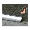 PROFIL ETANCHEITE A COLLER CONCAVE ALUMINIUM SECTION 15X15 LONG 3,15M