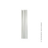CORNIERE ANTI EFFRACTION ZINGUE AFBAT 5X 1.2M BLANC