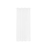 VOILAGE TRANSPARENT POLYONE BLANC L.140 X H.280 CM