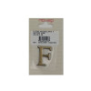 LETTRE F  AUTOCOLLANTE 40MM OR