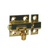 TARGETTE 40MM LAITON LAQUE BLANC BLISTER