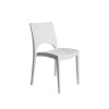 CHAISE JARDIN PARIS RESINE GREENPOL BLANC