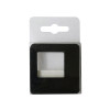 LOT DE 5 CADRES MAGNETS SOUPLES - NOIR - FORMAT S