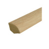 1/4 DE ROND MDF REVETU PAPIER DECOR CHENE CERUSE 2200X12X12MM