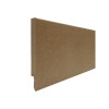 PLINTHE MDF BORD DROIT 2400X120X14 MM