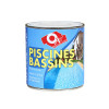 PEINTURE BLANCHE PISCINE RESINE SOLVANTE 0L5