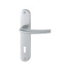 POIGNEE DE PORTE SAN DIEGO ALU 165MM CLE L