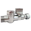 VANNE FILTRE MALE FEMELLE 3/8 CROSS SUR PLAQUETTE