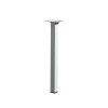 PIED DE MEUBLE ACIER BLANC 24X24X300