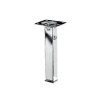 PIED DE MEUBLE ACIER CHROME 25X25X150