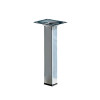 PIED DE MEUBLE ACIER GRIS 24X24X150