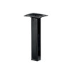 PIED DE MEUBLE ACIER NOIR 24X24X150