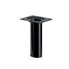 PIED DE MEUBLE ACIER NOIR 30X100