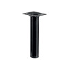 PIED DE MEUBLE ACIER NOIR 30X150