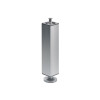 PIED DE MEUBLE REGLABLE GRIS 40X40X200-230