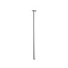 PIED DE TABLE ACIER BLANC 24X24X800
