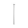 PIED DE TABLE ACIER BLANC 30X800