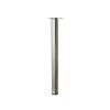 PIED DE TABLE ACIER BROSSE 25X25X400