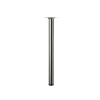 PIED DE TABLE ACIER BROSSE 30X400