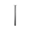 PIED DE TABLE ACIER CHROME 30X400