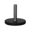 VIS REGLAGE ACIER NOIR M10X45 POUR PIED DE LIT