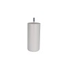 PIED DE LIT CYLINDRE HETRE BLANC 68X150