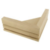 SOCLE SOMMIER HETRE BR 70X170 POUR PIED DE LIT