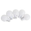 AMPOULE LED SPHERIQUE GUIRLANDE B22 0,5W BLANC TIBELEC X5