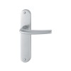 POIGNEE DE PORTE SAN DIEGO ALU ARG 165 BEC DE CANNE