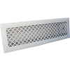 GRILLE DE CHEMINEE 195x60 CROI BLANCHE