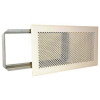 GRILLE DE CHEMINEE 345x195 CROI BLANCHE