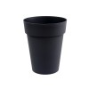 VASE HAUT ROND TOSCANE 50L 44X53CM GRIS ANTHRACITE