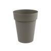 VASE HAUT ROND TOSCANE 50L 44X53CM TAUPE