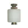 OLIVE NYLON DIAMETRE 30 HAUTEUR 40MM ZINGUE BLANC