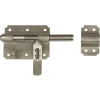 VERROU DE BOX PORTE-CADENAS AVEC GACHE DIAMETRE 14 INOX