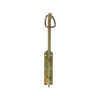 VERROU DE PORTAIL ANNEAU LONGUEUR 400MM ZINGUE BLANC