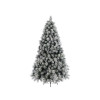 SAPIN ARTIFICIEL VANCOUVER ENNEIGE 180CM D102 500 POINTES PIED METAL